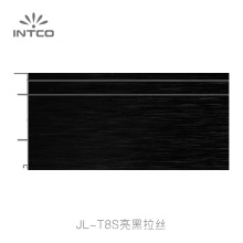 INTCO Customized Easy Installation Decorative Floor Accessories Baseboard Aluminum Skirting Board